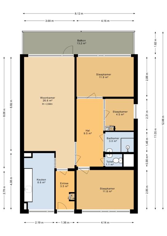 Foto 12 van Einsteinplaats 873 in Rotterdam