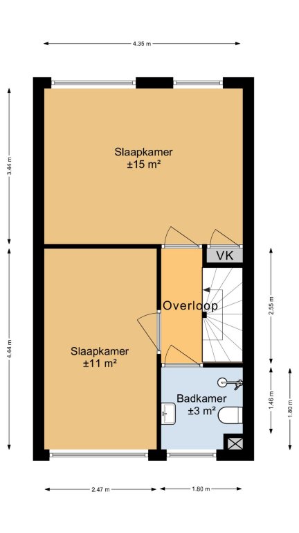 Foto 16 van Van Zyll de Jongstraat 23 in Pernis Rotterdam