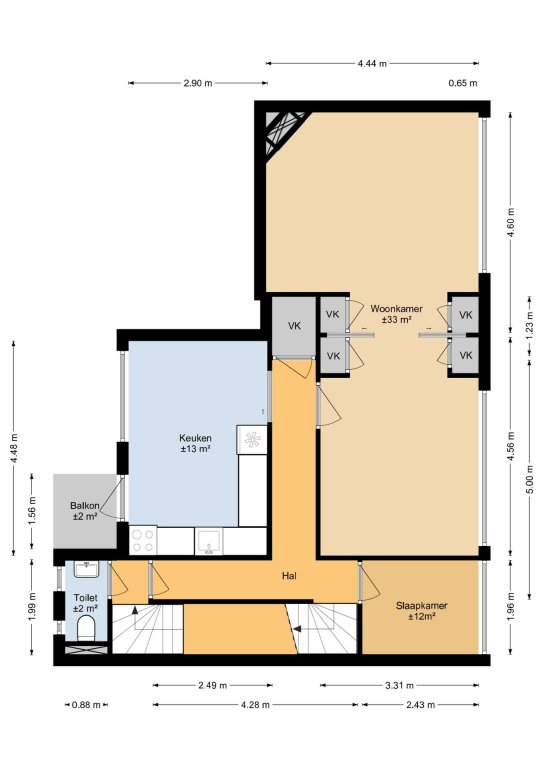 Foto 28 van Van der Meydestraat 52-A02 in Rotterdam
