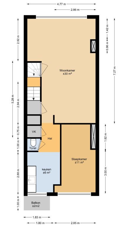 Foto 19 van Zweedsestraat 117-A01 in Rotterdam