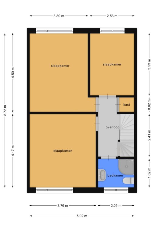 Foto 17 van Calvijnhof 106 in Hilversum