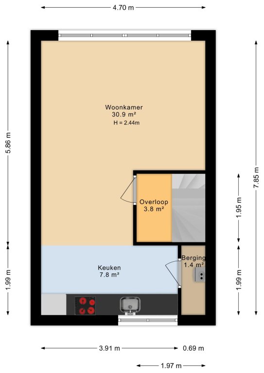 Foto 15 van Geuzenlaan 4 in Rotterdam