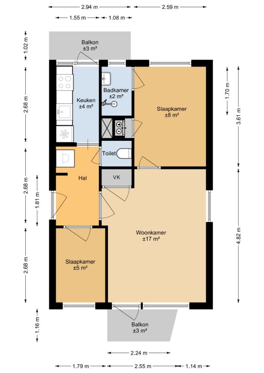 Foto 17 van Van Lodensteynstraat 128 in Delft