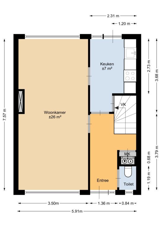 Foto 12 van Baarschootsekreek 9 in Rotterdam