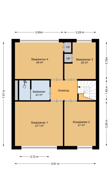 Foto 14 van Baarschootsekreek 9 in Rotterdam