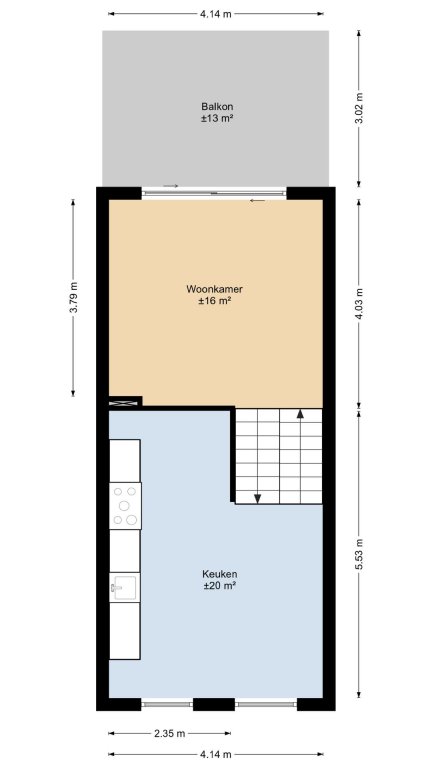 Foto 27 van Jacob van Heemskerckstraat 32 in Dordrecht