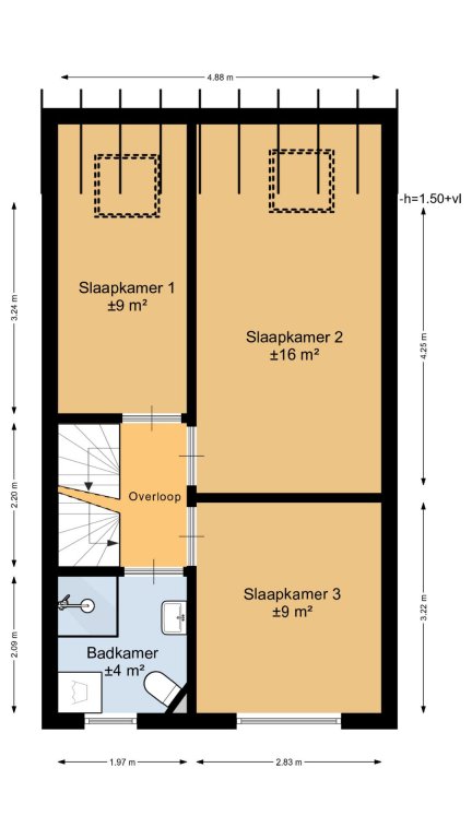 Foto 16 van Offenbachstraat 4 in Spijkenisse
