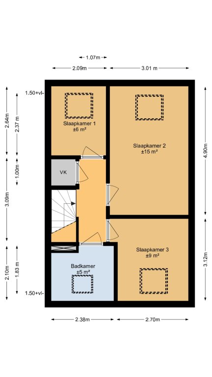 Foto 14 van Ebrostraat 62 in Spijkenisse