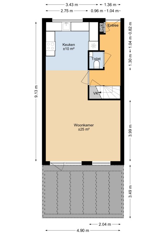 Foto 18 van Henk Miliusstraat 48 in Hoogvliet Rotterdam